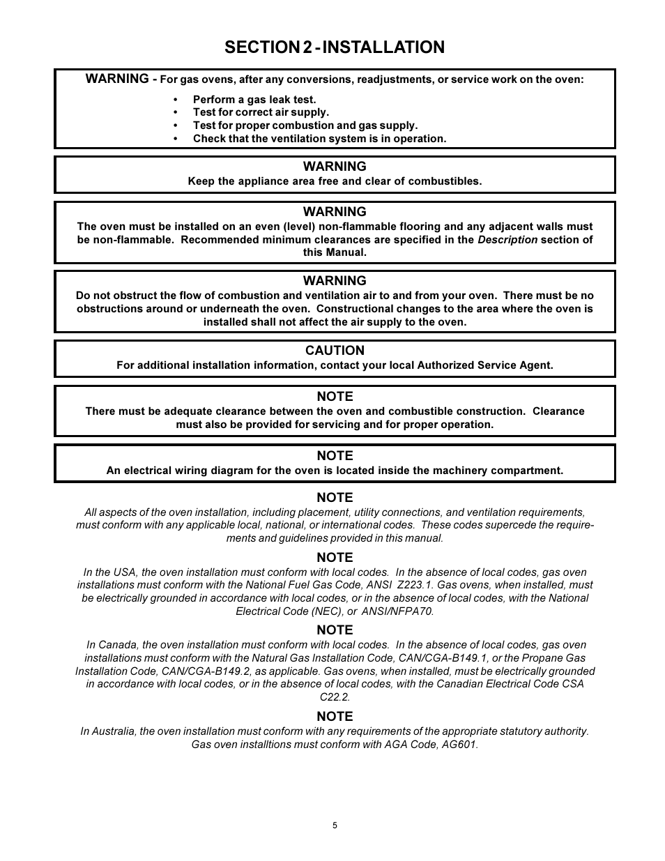 English | Middleby Marshall PS570S User Manual | Page 5 / 22