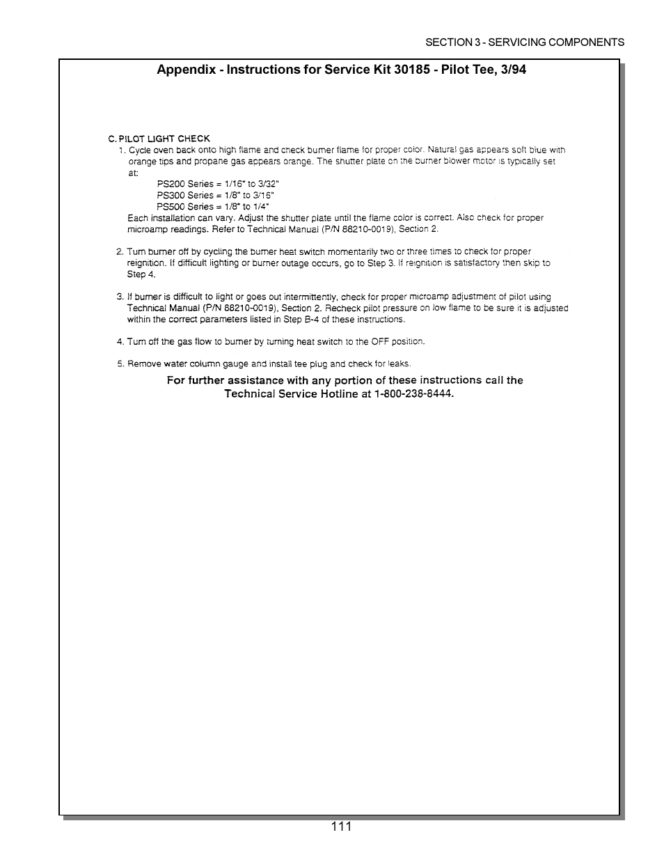 Middleby Marshall PS200 series User Manual | Page 112 / 181