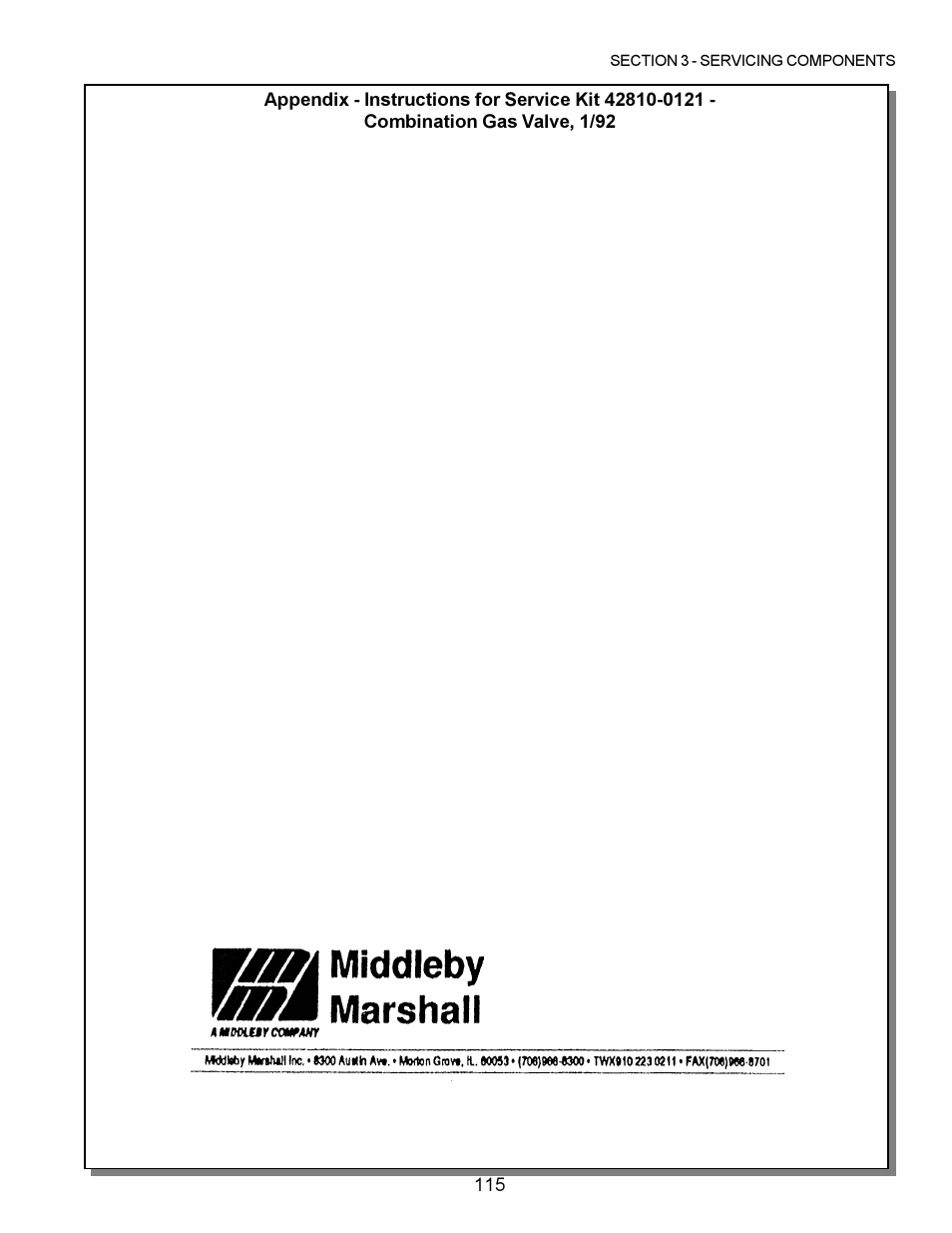 Middleby Marshall PS200 series User Manual | Page 116 / 181