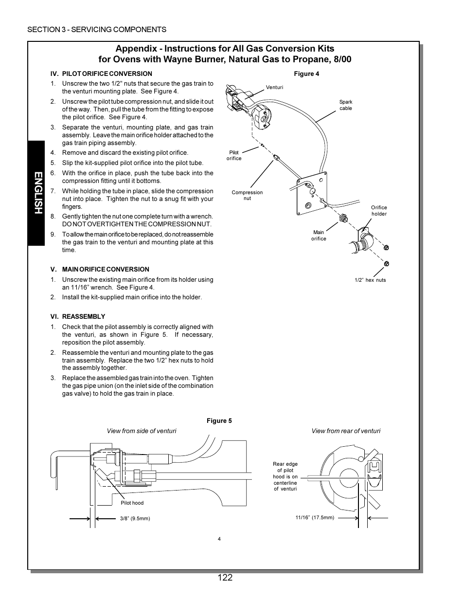 English | Middleby Marshall PS200 series User Manual | Page 123 / 181