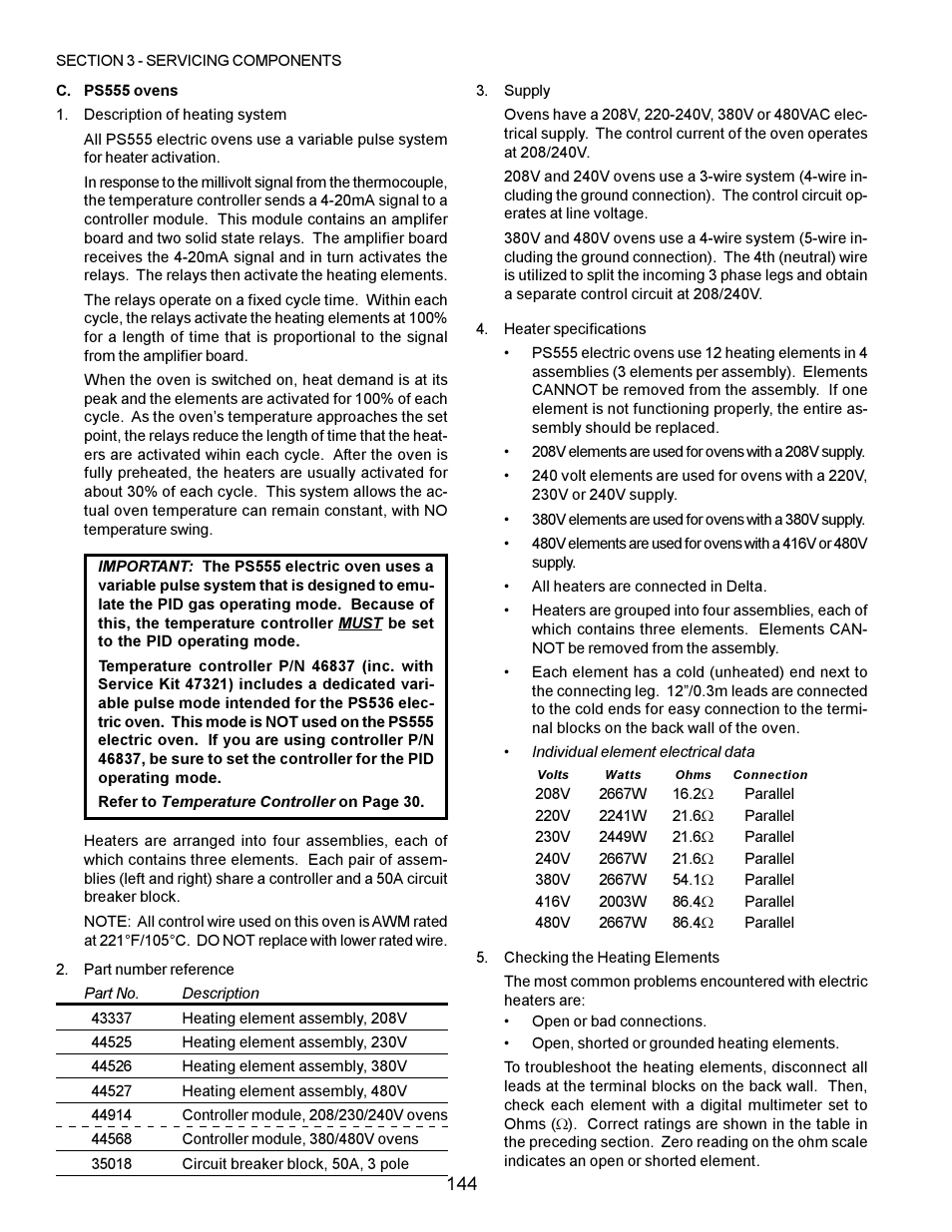 Middleby Marshall PS200 series User Manual | Page 145 / 181