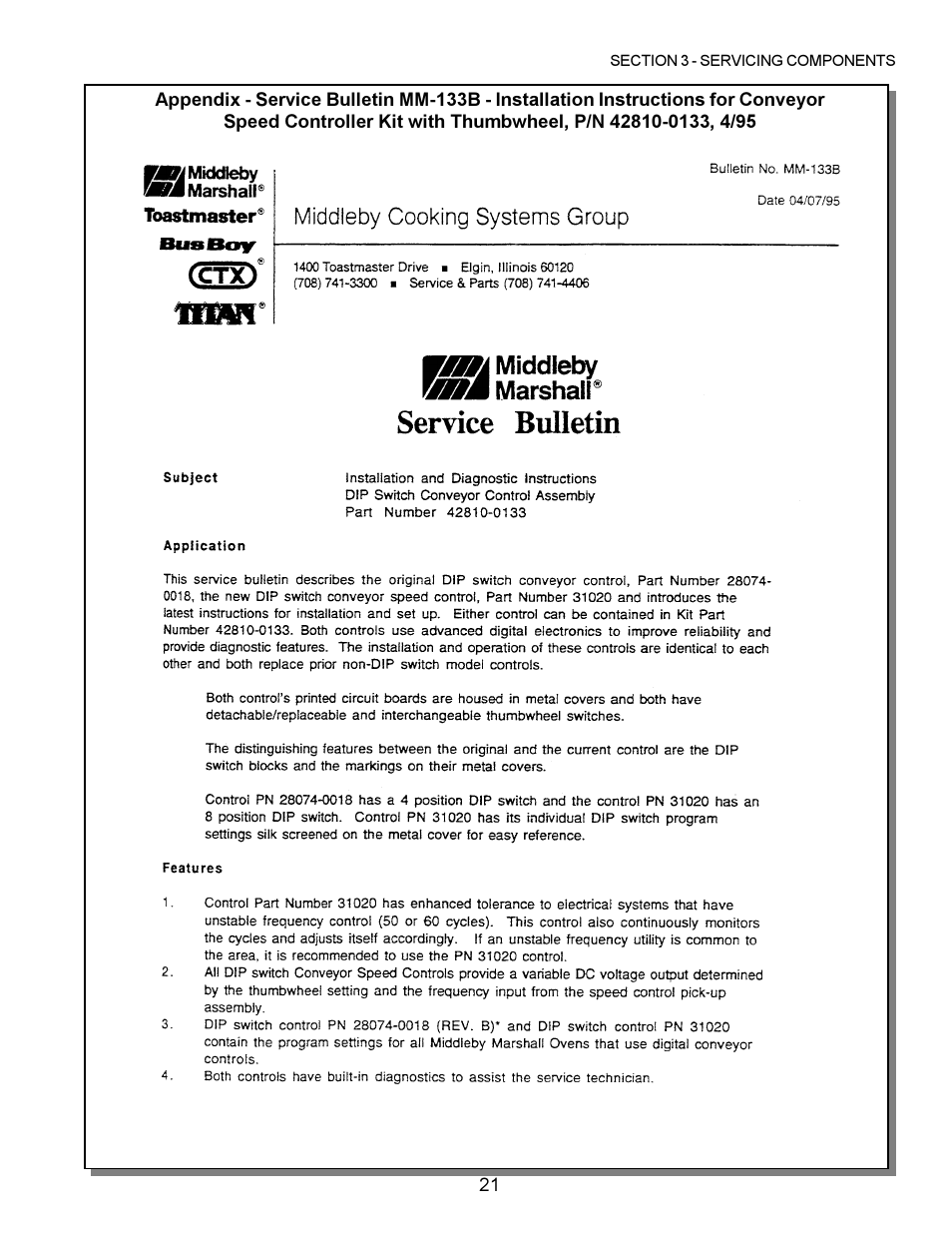 Middleby Marshall PS200 series User Manual | Page 22 / 181