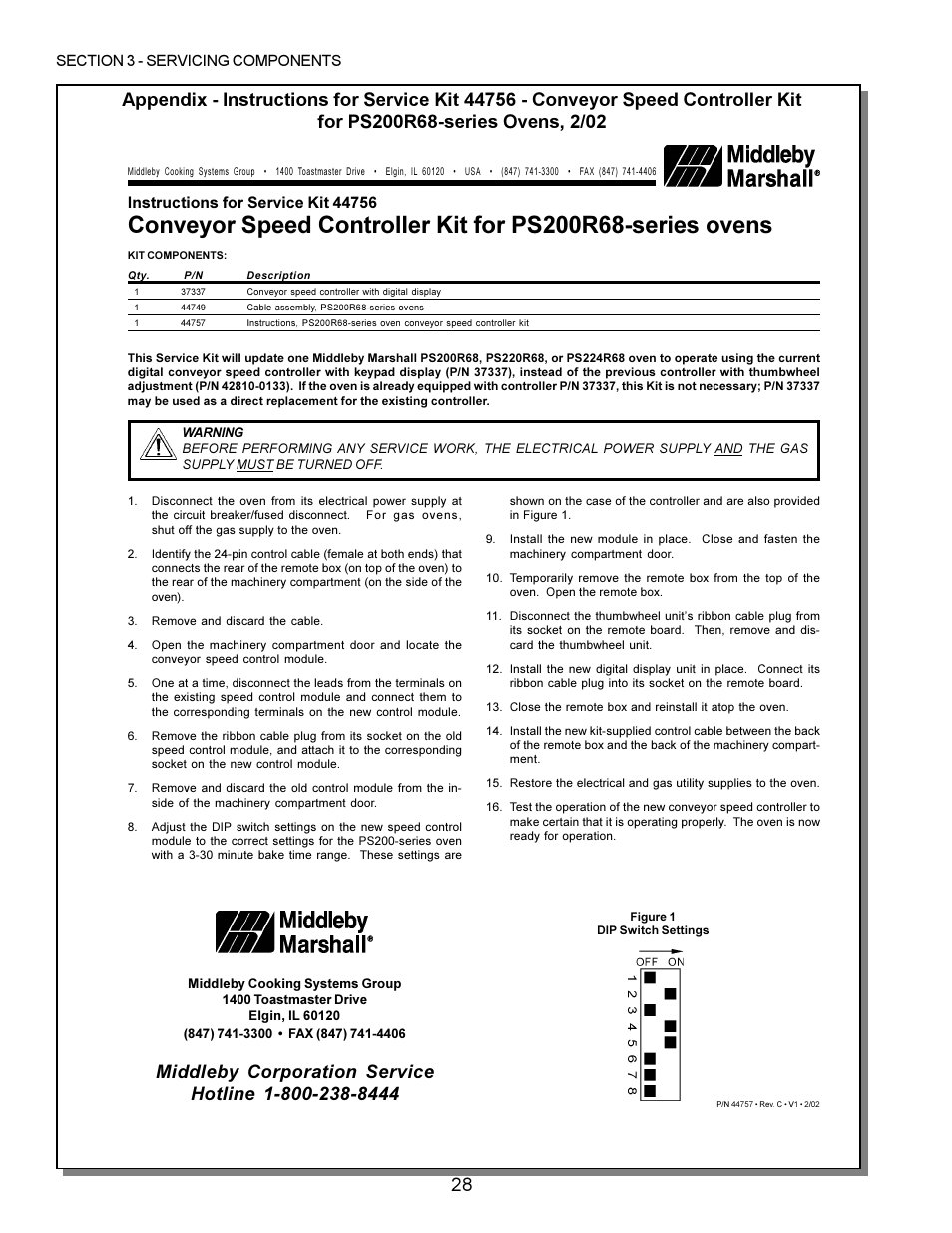 Middleby Marshall PS200 series User Manual | Page 29 / 181