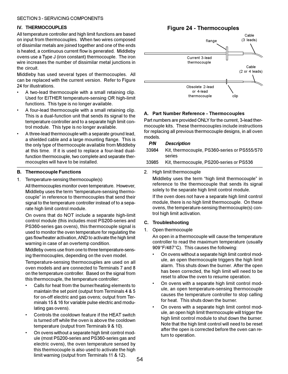 Middleby Marshall PS200 series User Manual | Page 55 / 181