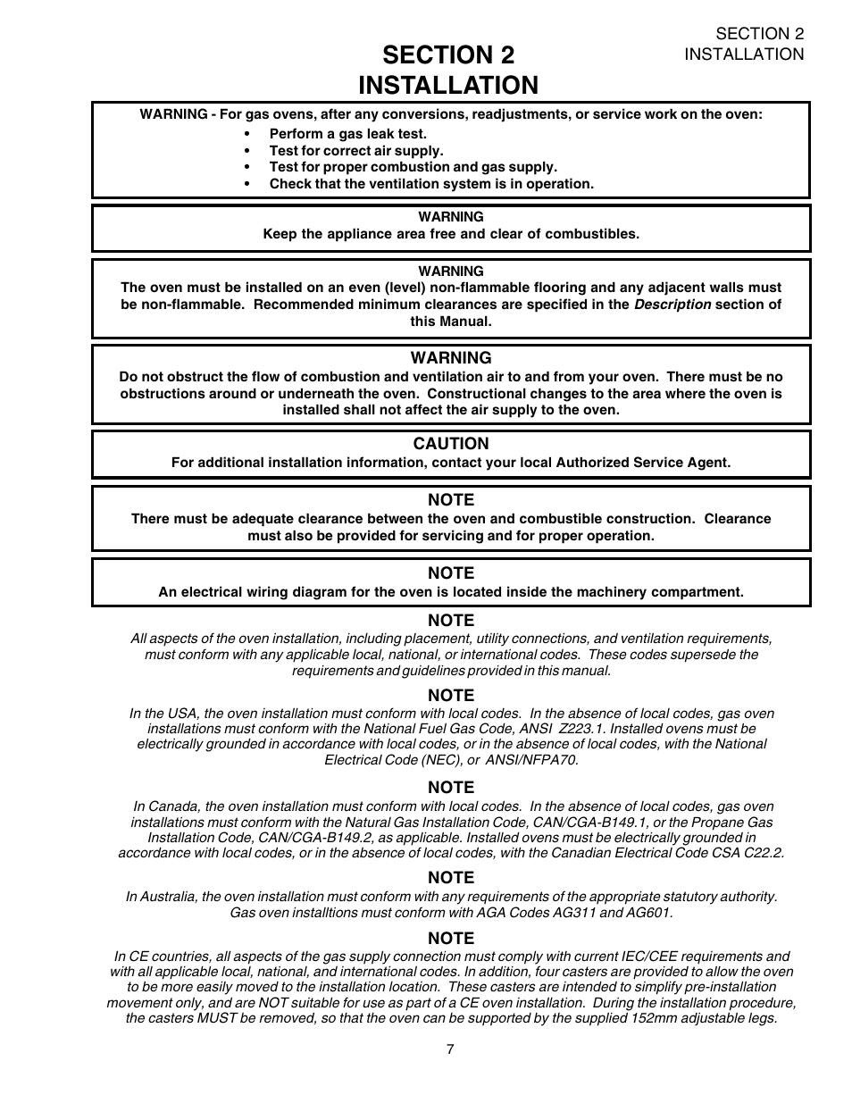 Middleby Marshall PS520G User Manual | Page 11 / 48