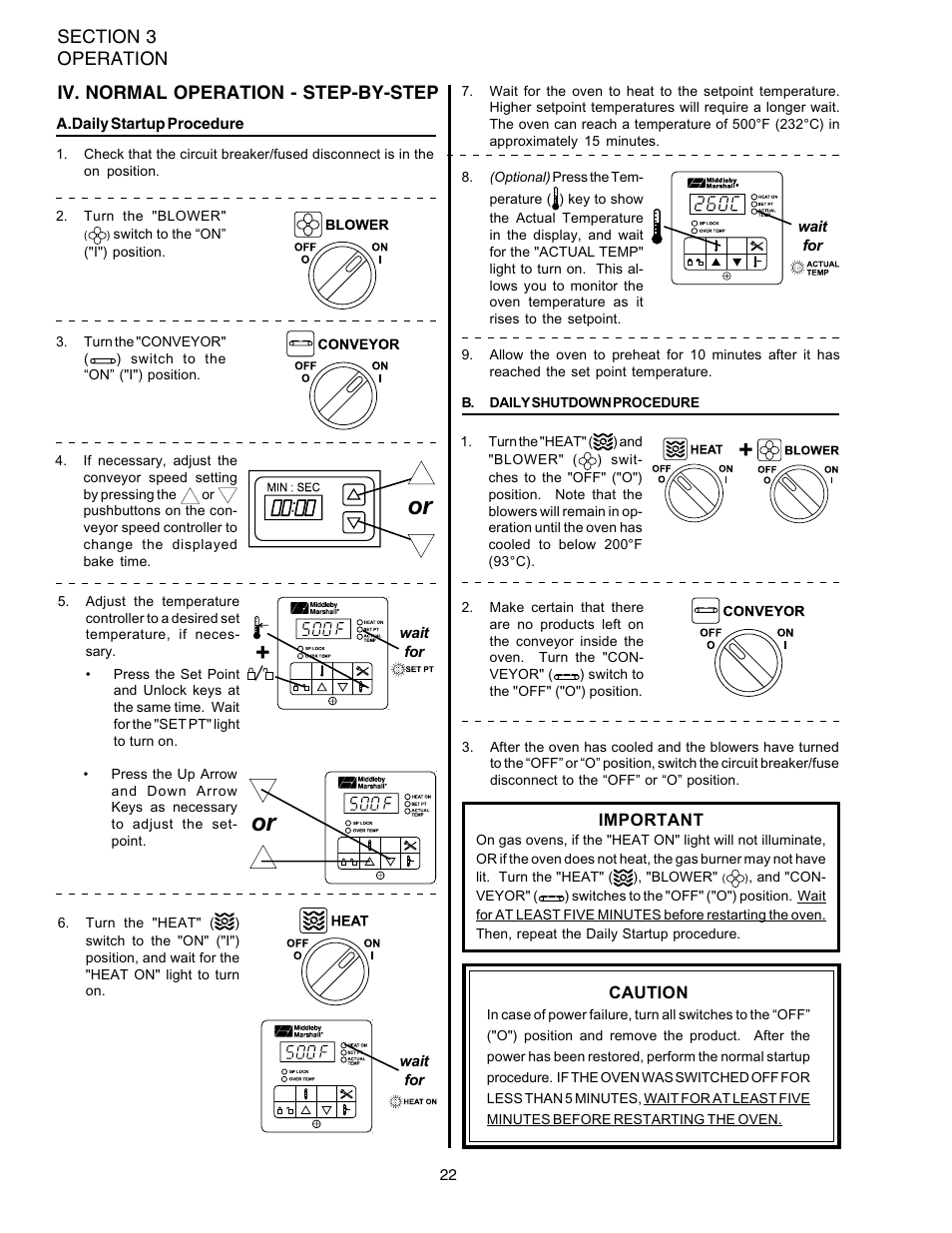 Middleby Marshall PS520G User Manual | Page 26 / 48