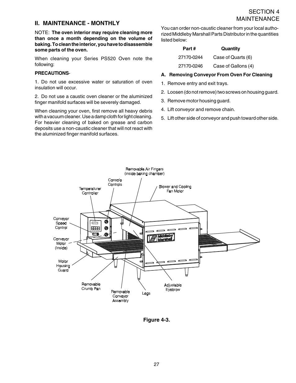 Middleby Marshall PS520G User Manual | Page 31 / 48