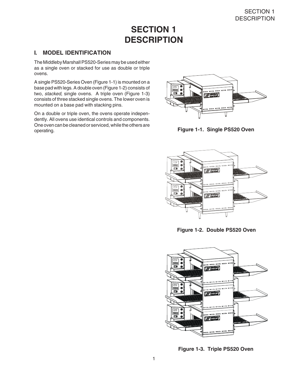Middleby Marshall PS520G User Manual | Page 5 / 48