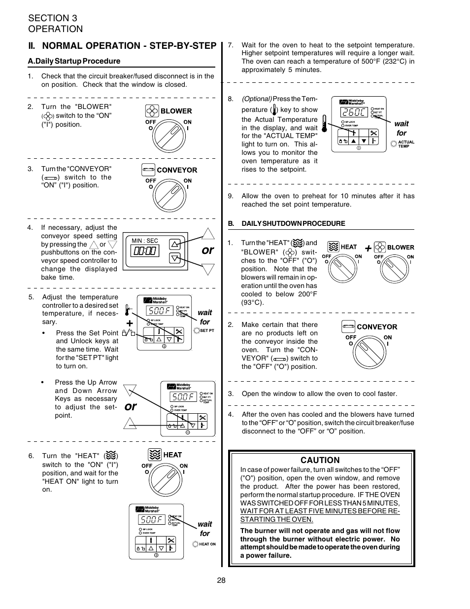 Middleby Marshall PS540 User Manual | Page 32 / 76
