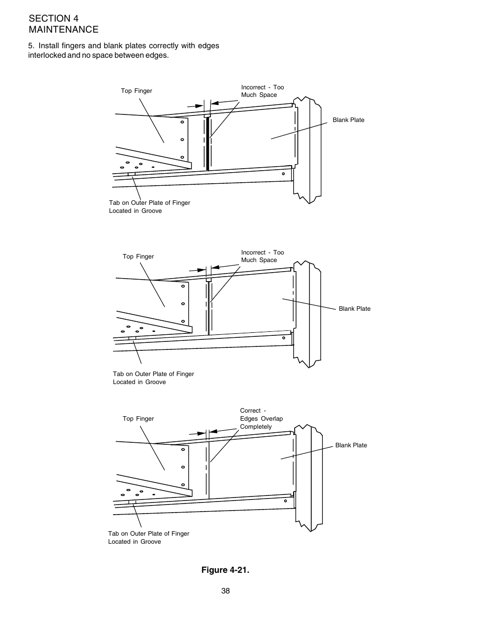 Figure 4-21 | Middleby Marshall PS540 User Manual | Page 42 / 76