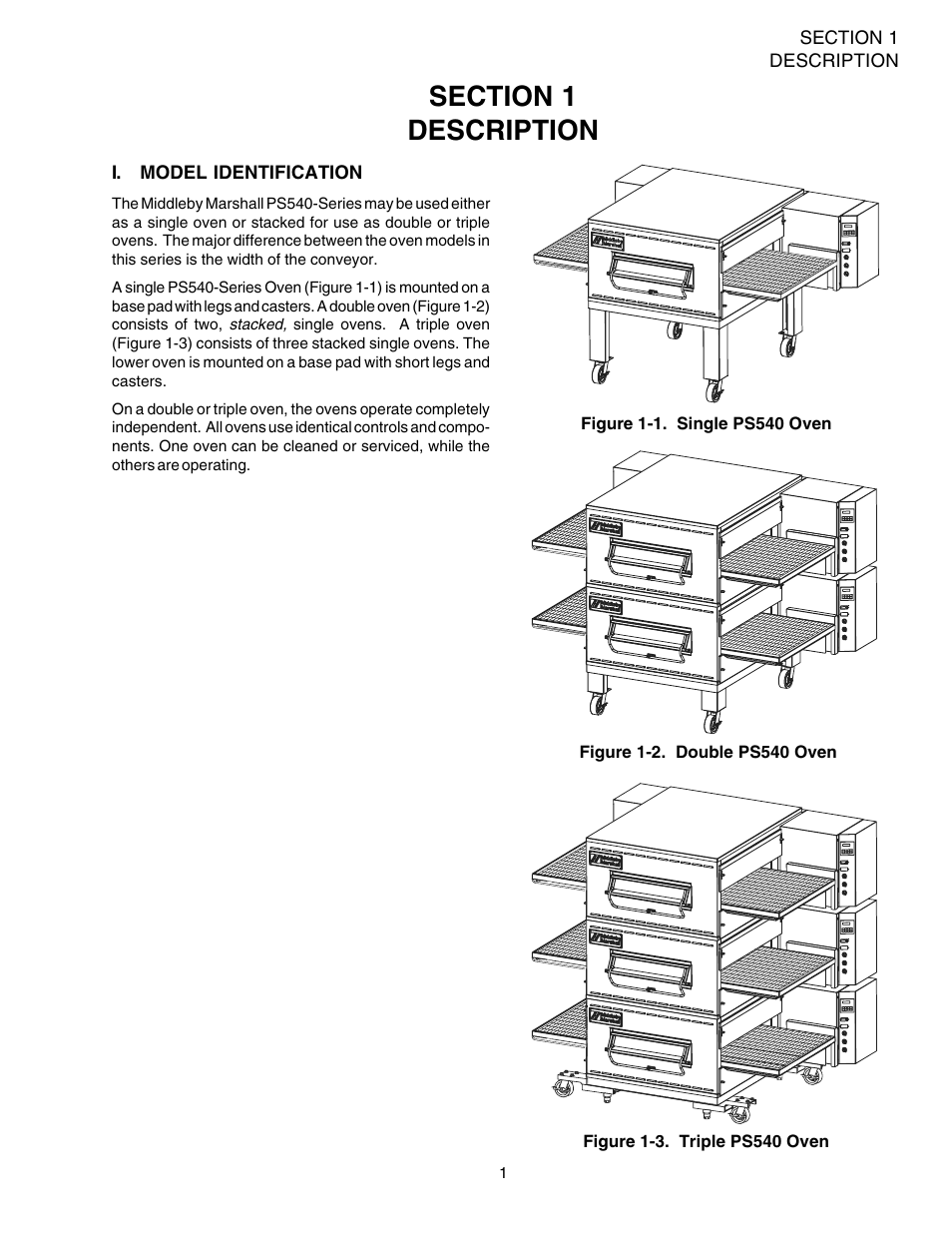 Middleby Marshall PS540 User Manual | Page 5 / 76