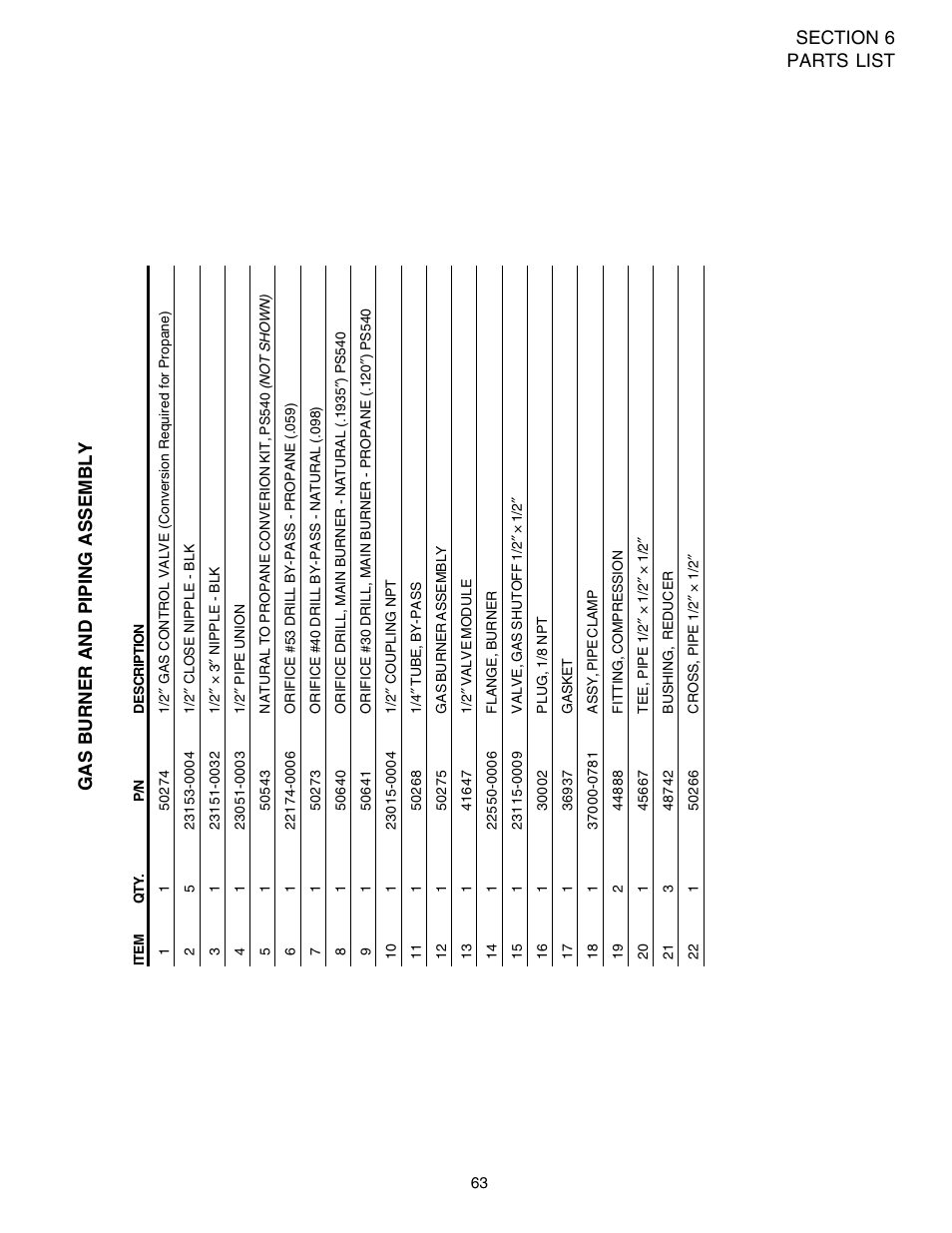 English | Middleby Marshall PS540 User Manual | Page 67 / 76