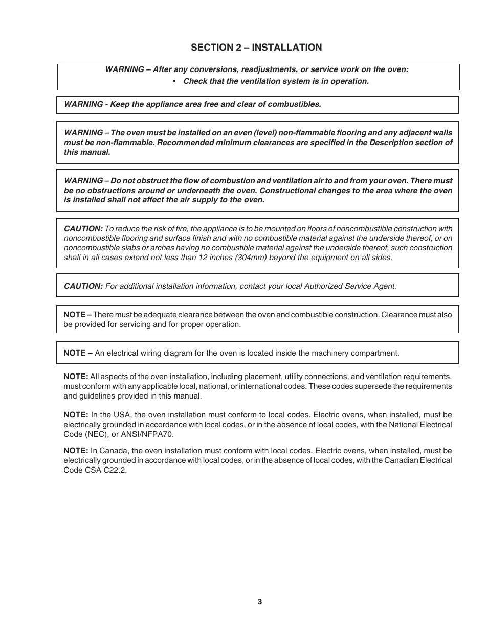 Middleby Marshall PS640E User Manual | Page 7 / 32