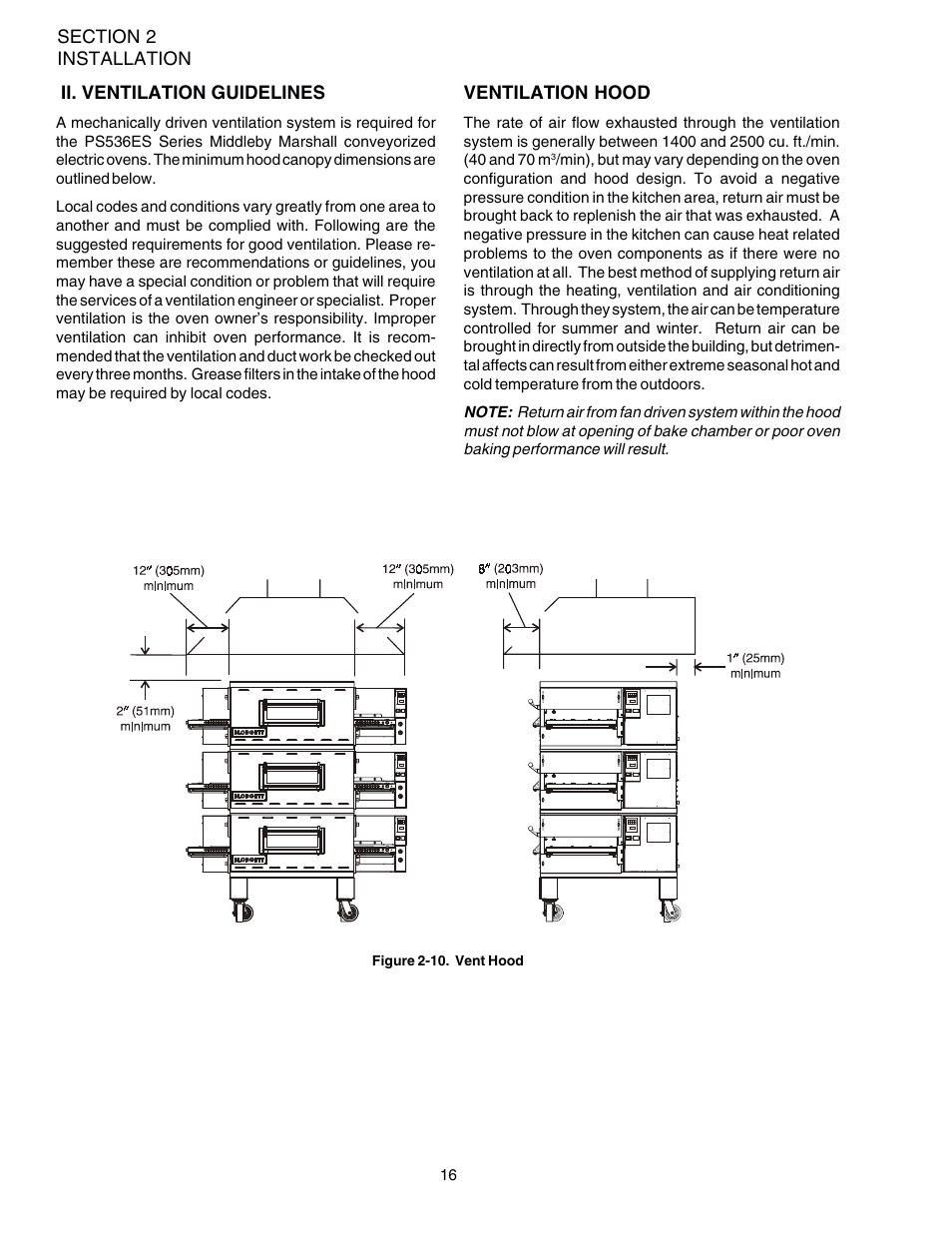 Middleby Marshall Electric Ovens PS536-Series User Manual | Page 20 / 68