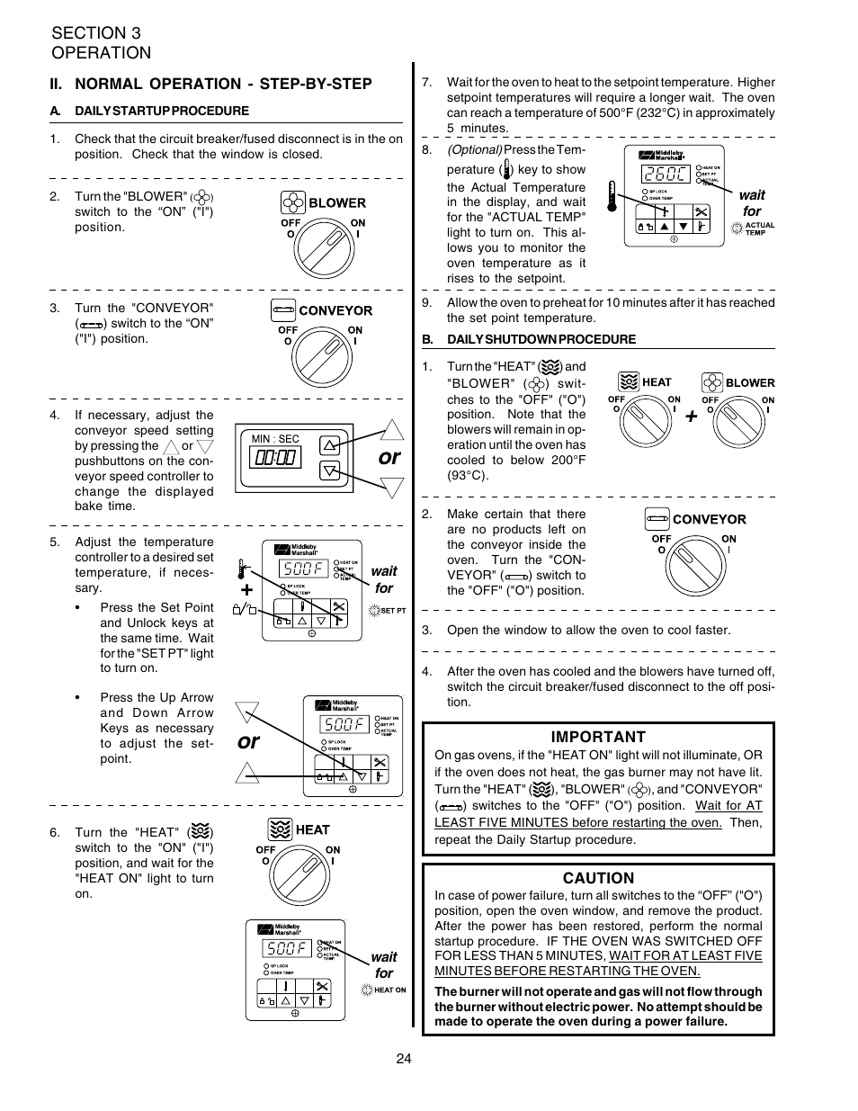 Middleby Marshall Electric Ovens PS536-Series User Manual | Page 28 / 68