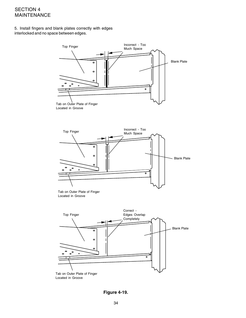 Figure 4-19 | Middleby Marshall Electric Ovens PS536-Series User Manual | Page 38 / 68