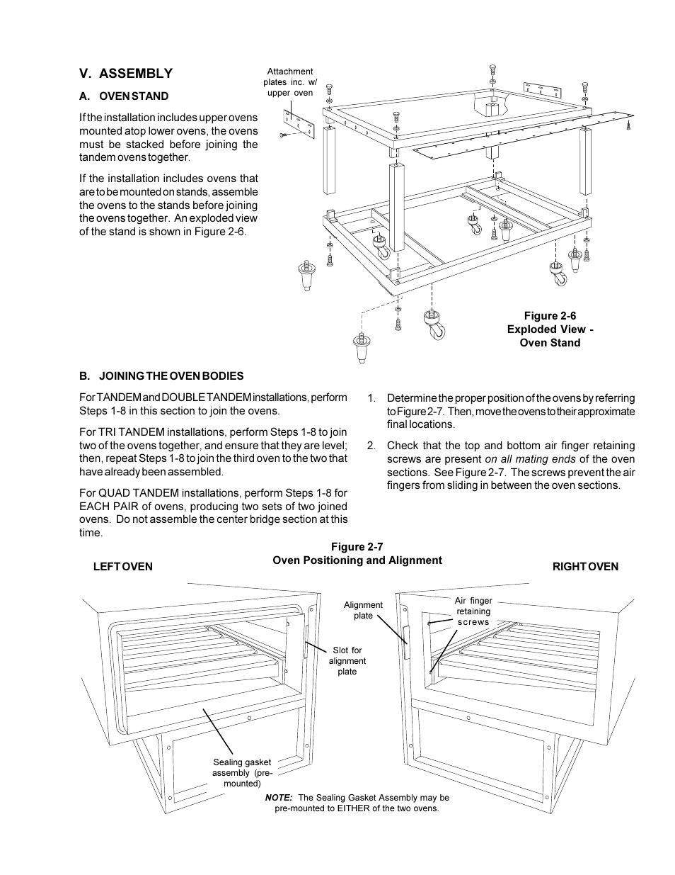 V. assembly | Middleby Marshall PS360WB  EN User Manual | Page 11 / 32