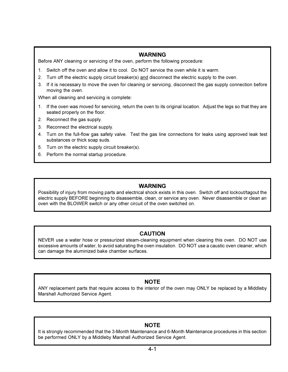 Middleby Marshall PS360WB  EN User Manual | Page 25 / 32