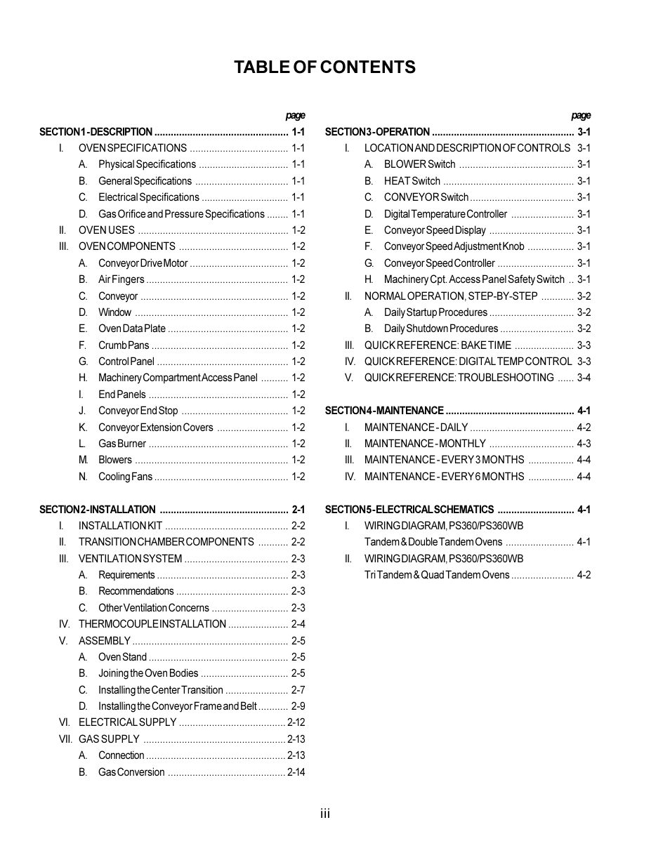 Middleby Marshall PS360WB  EN User Manual | Page 4 / 32