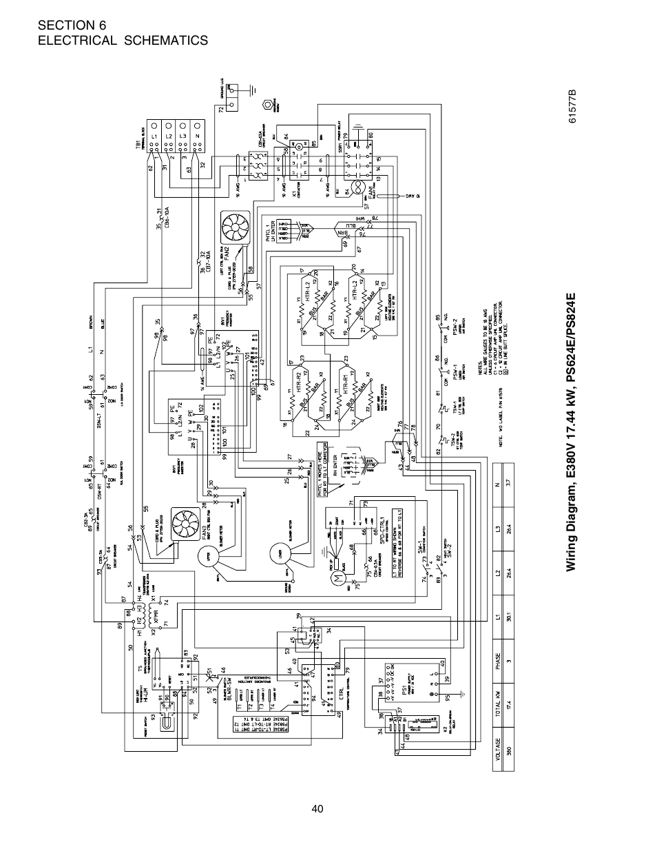 Middleby Marshall PS624E User Manual | Page 44 / 48