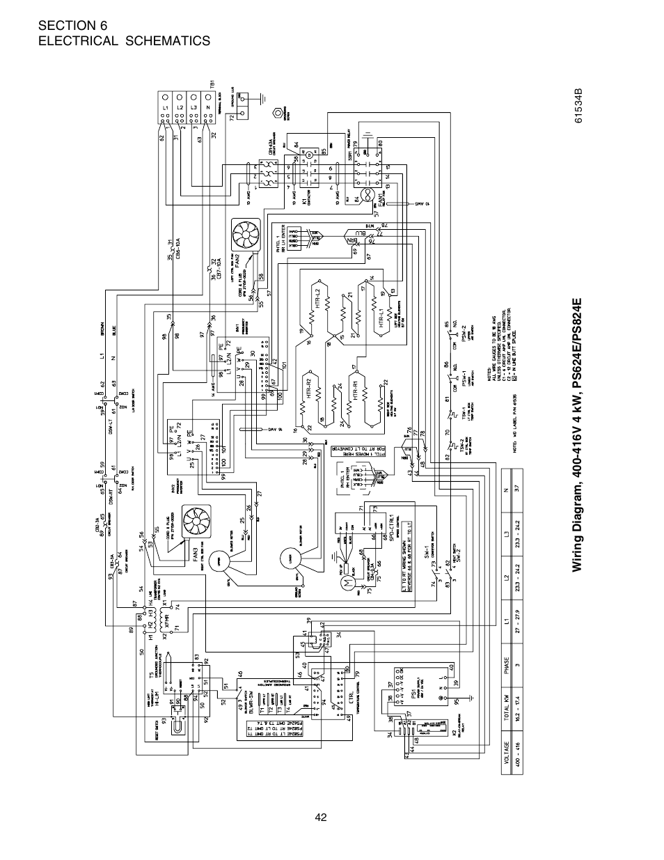 Middleby Marshall PS624E User Manual | Page 46 / 48