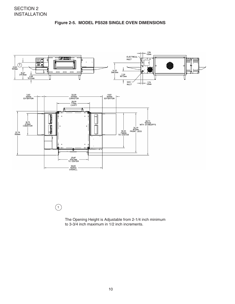 Middleby Marshall Oven PS528G User Manual | Page 14 / 48