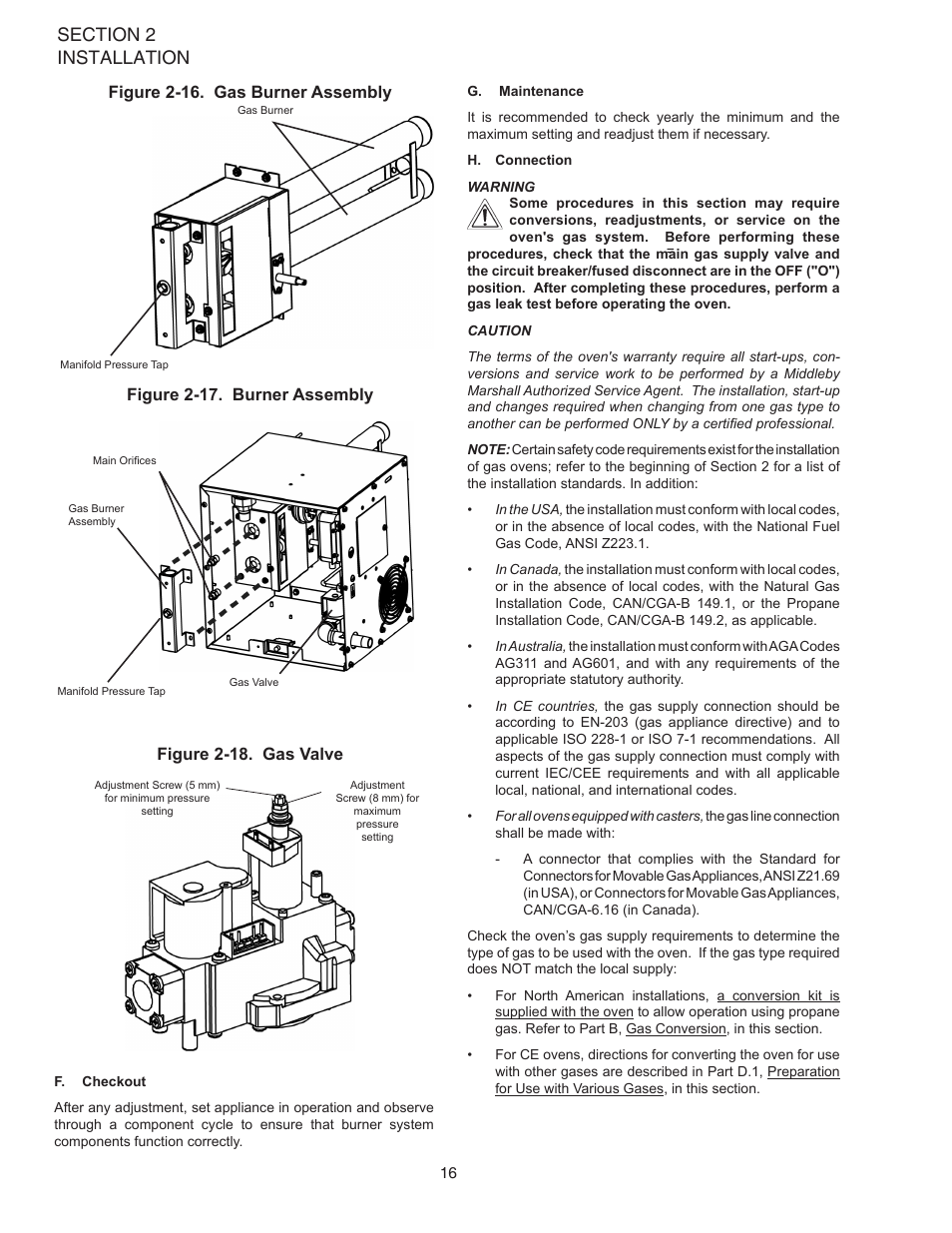 Middleby Marshall Oven PS528G User Manual | Page 20 / 48