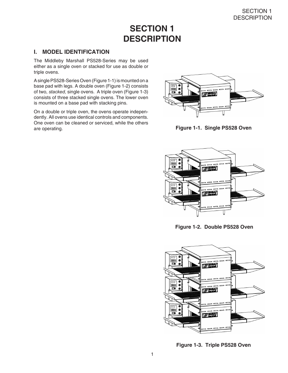 Middleby Marshall Oven PS528G User Manual | Page 5 / 48
