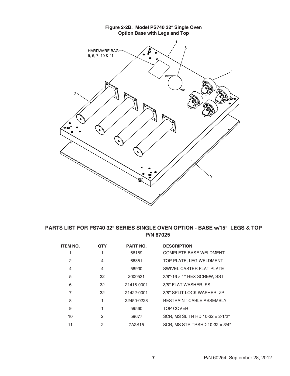 Middleby Marshall PS740 Series Electric Ovens 60254 User Manual | Page 11 / 36