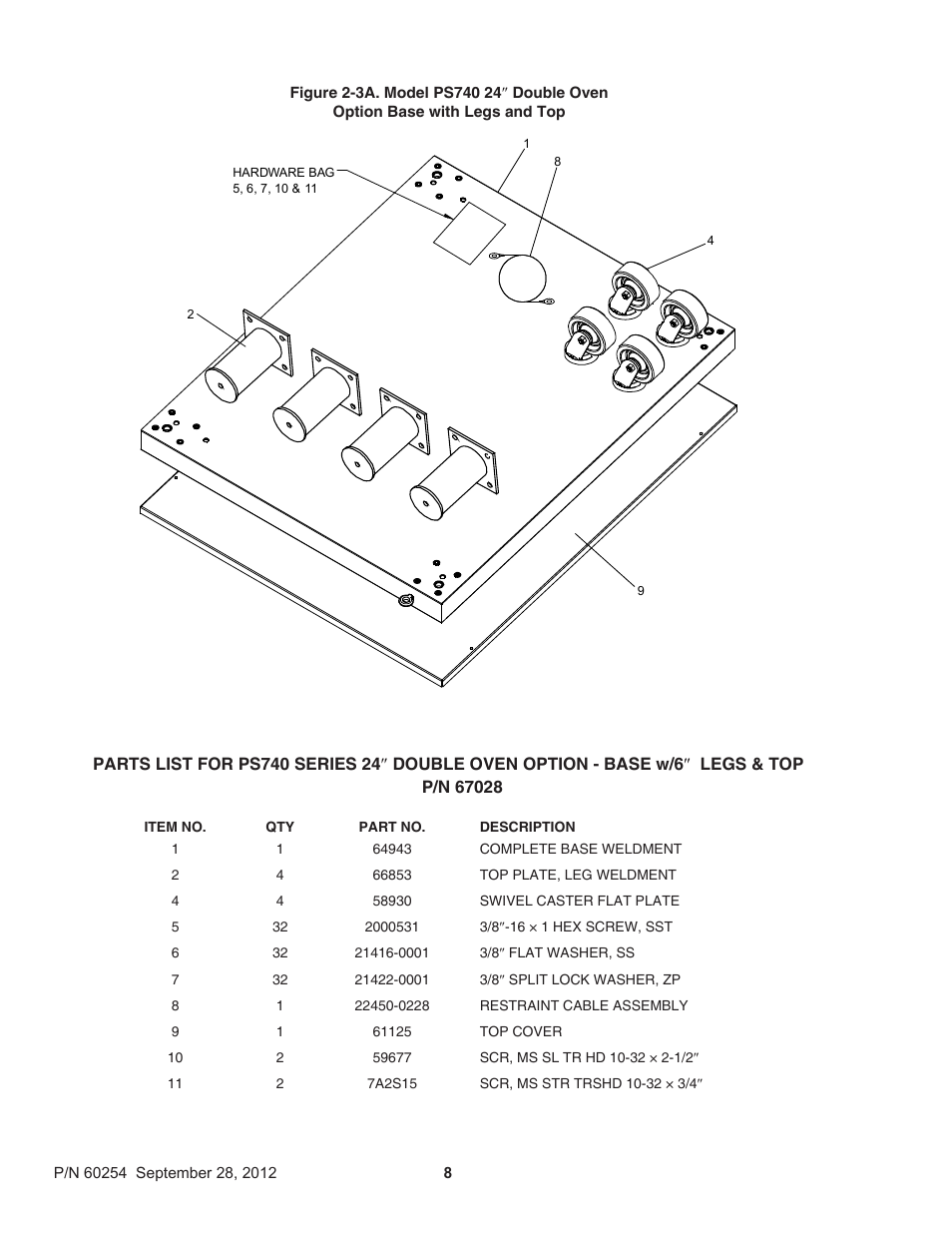 Middleby Marshall PS740 Series Electric Ovens 60254 User Manual | Page 12 / 36