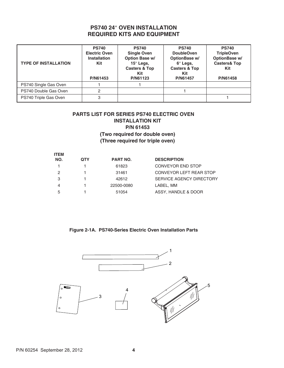 Middleby Marshall PS740 Series Electric Ovens 60254 User Manual | Page 8 / 36