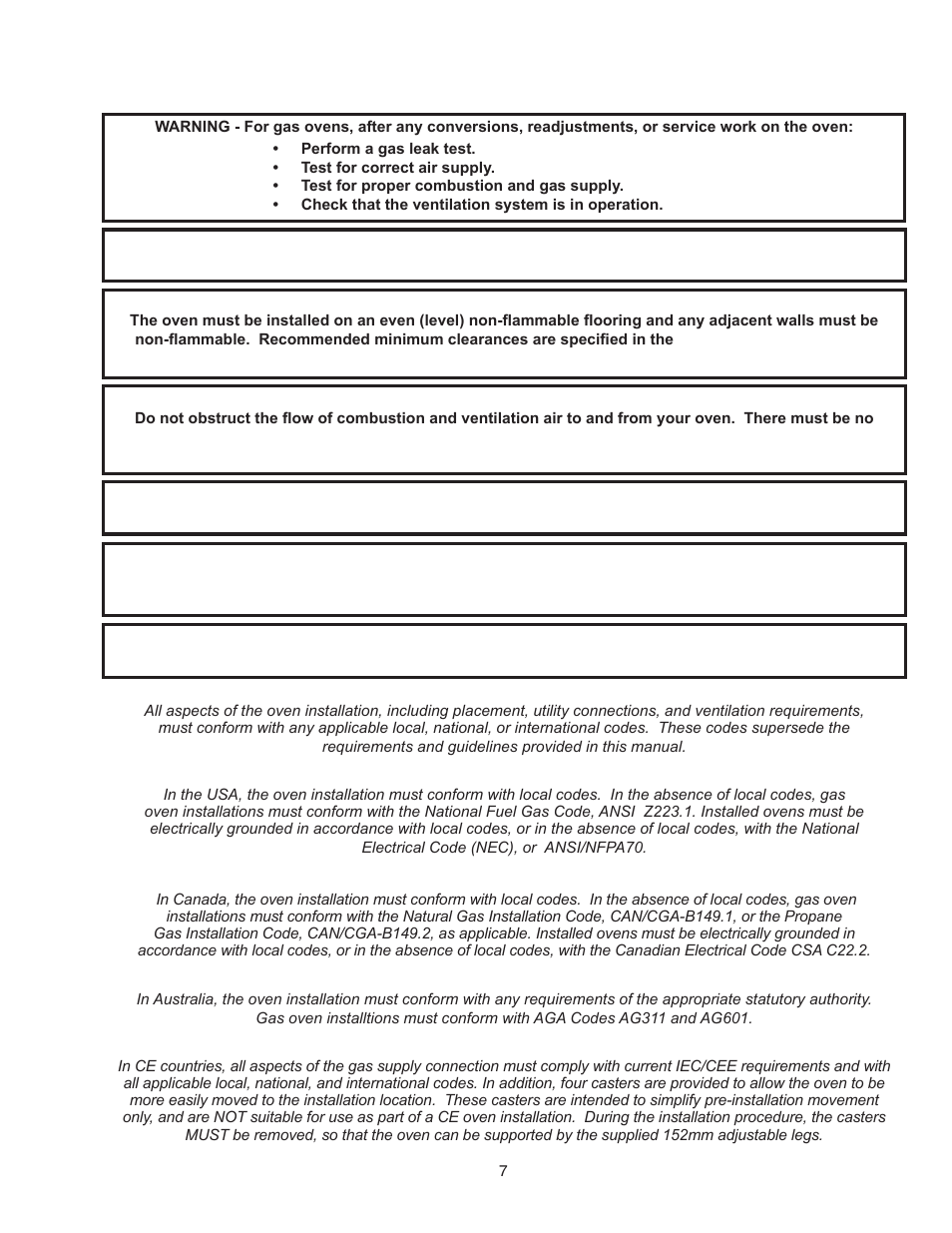 Middleby Marshall PS528-SERIES PS528G User Manual | Page 11 / 48