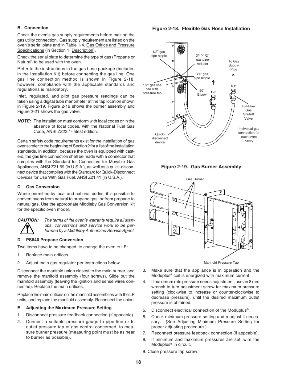 Middleby Marshall PS640 User Manual | Page 22 / 36