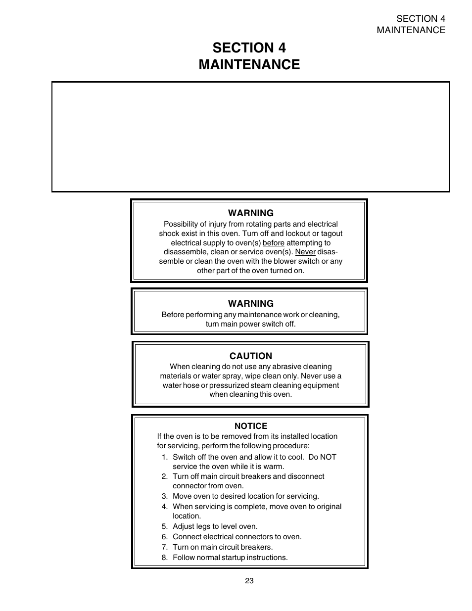 Middleby Marshall Ovens PS724E User Manual | Page 27 / 48