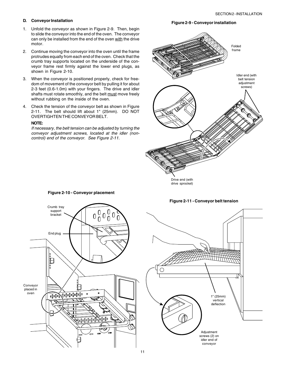 English | Middleby Marshall Gas Ovens PS53GS Gas User Manual | Page 11 / 44