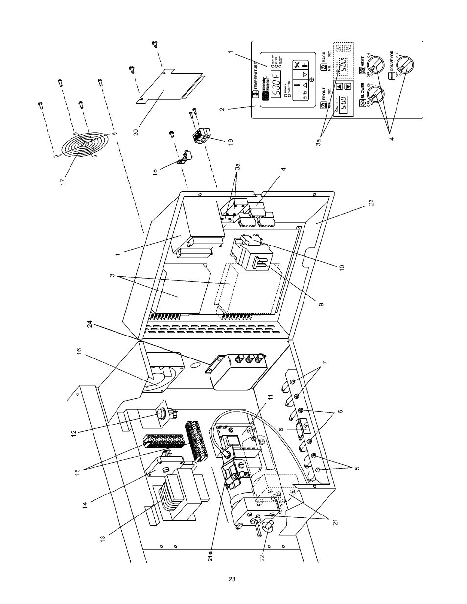 English, Français, Esp añol | Deutsch | Middleby Marshall Gas Ovens PS53GS Gas User Manual | Page 28 / 44