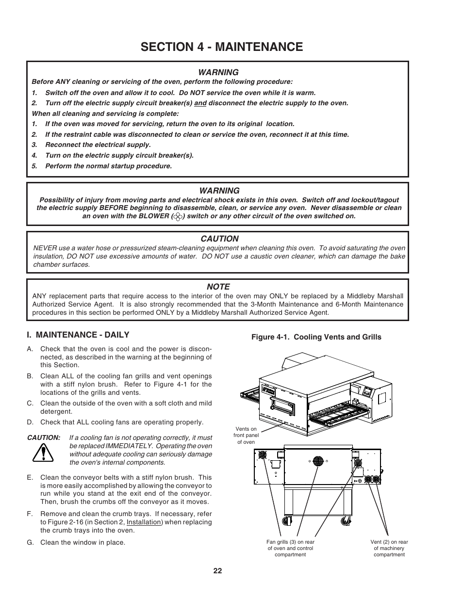 Middleby Marshall PS740E User Manual | Page 26 / 36