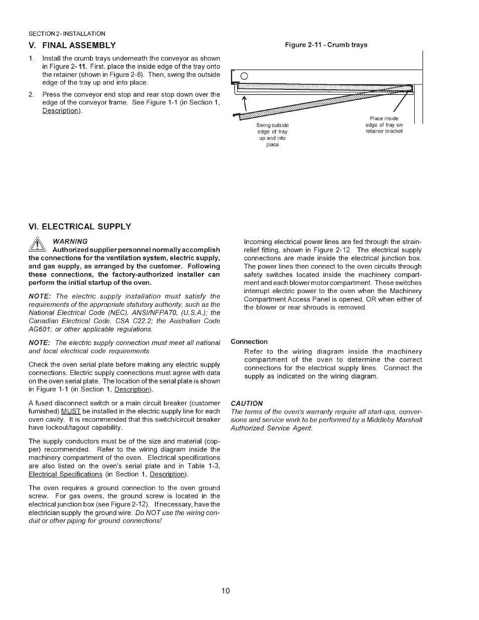 Middleby Marshall PS670 User Manual | Page 10 / 24