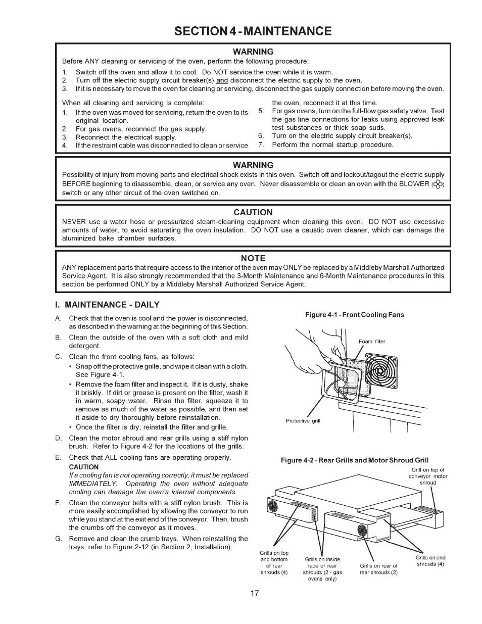 Middleby Marshall PS670 User Manual | Page 17 / 24