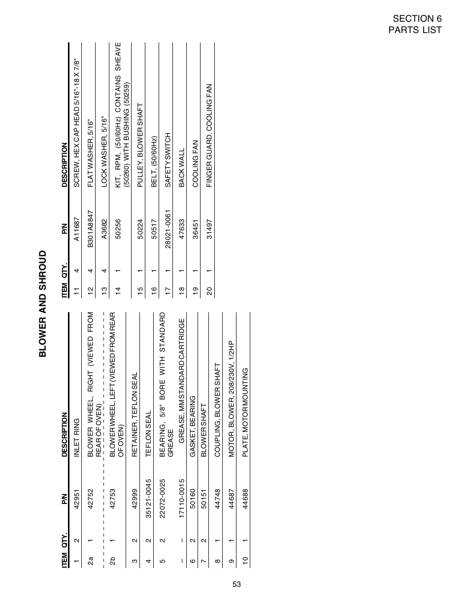 English | Middleby Marshall PS536ES User Manual | Page 57 / 72