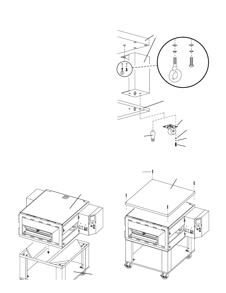 English, Iii. assembly | Middleby Marshall Gas Oven PS536GS User Manual | Page 9 / 28