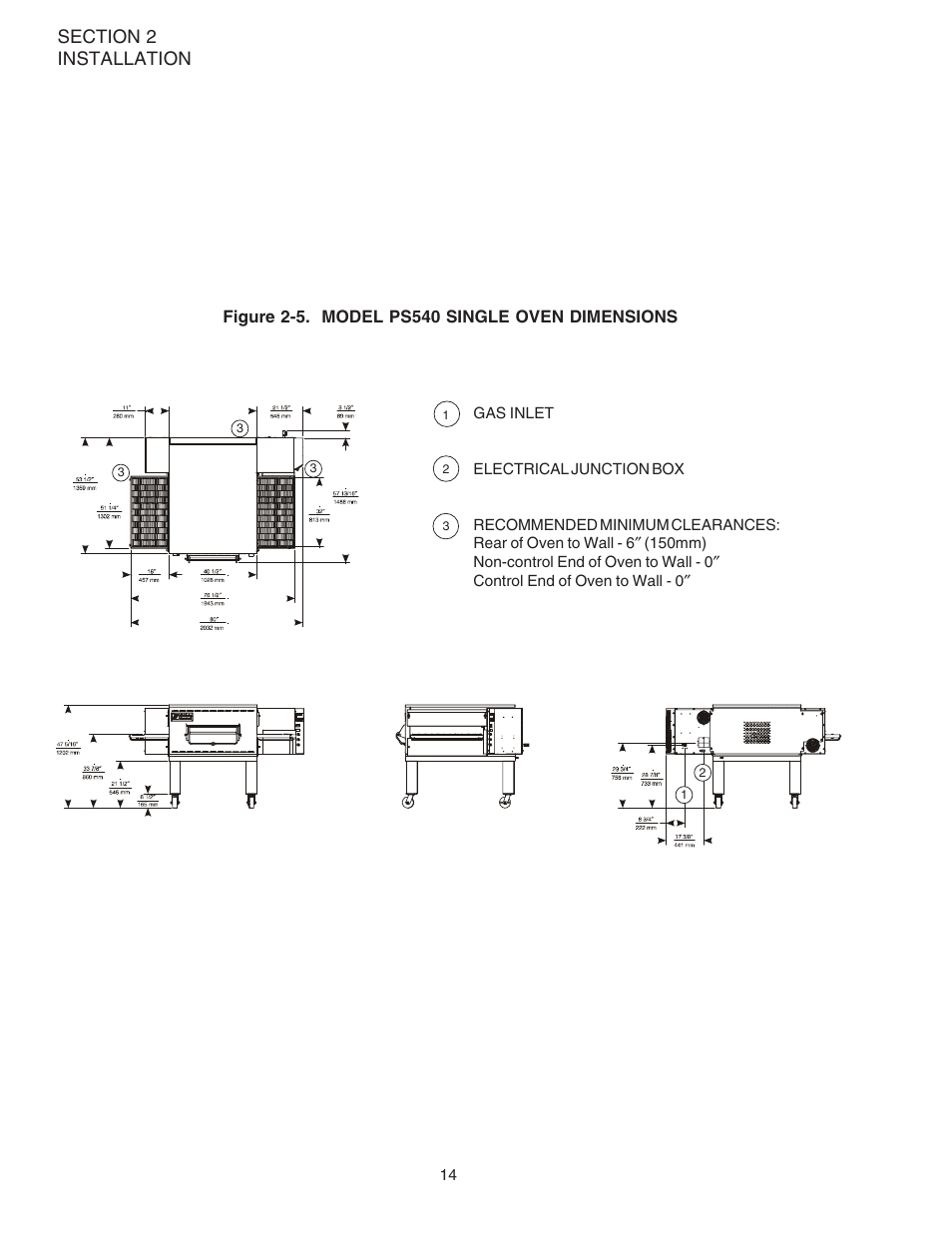 Middleby Marshall PS540-Series Ovens PS540G User Manual | Page 18 / 76