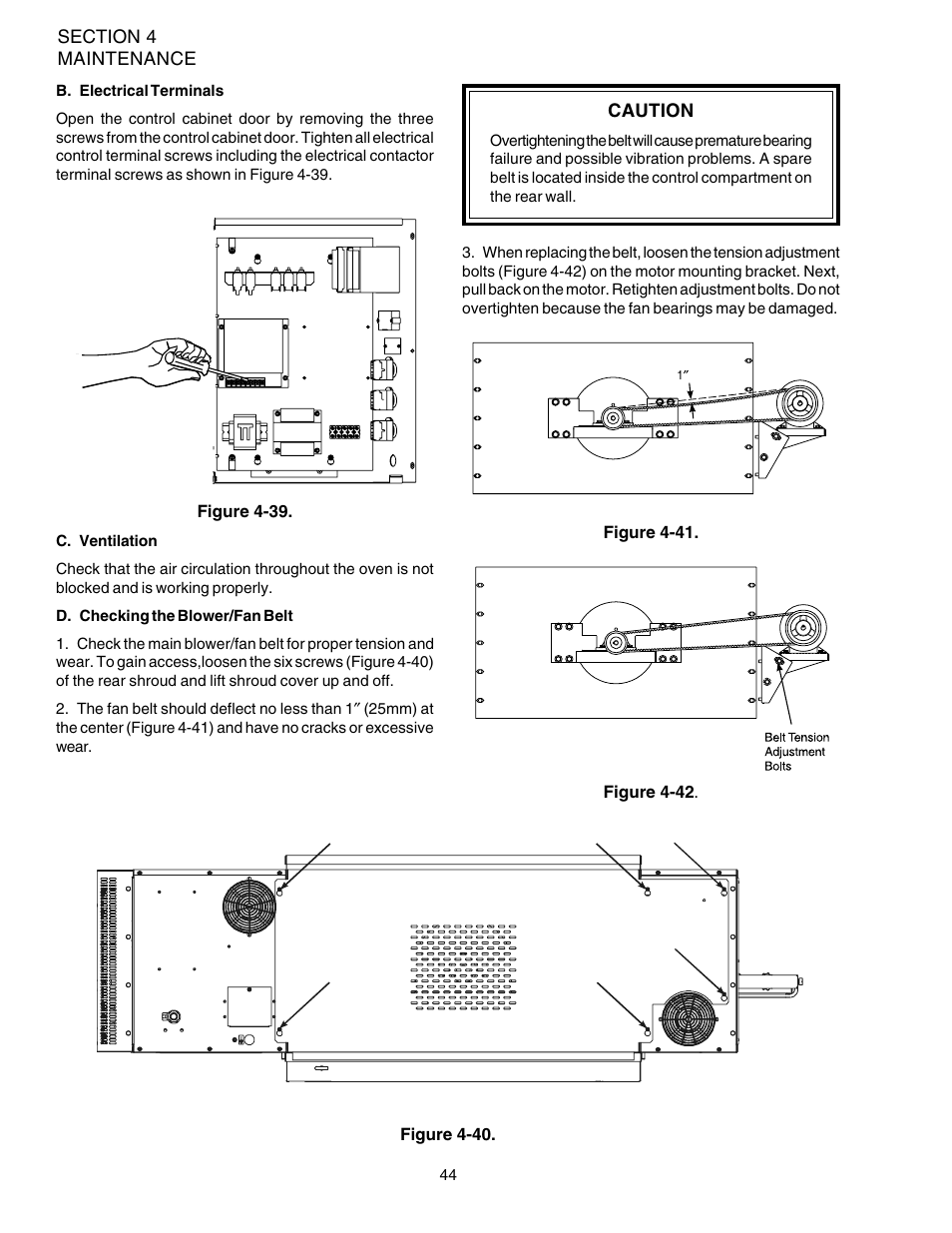 Middleby Marshall PS540-Series Ovens PS540G User Manual | Page 48 / 76