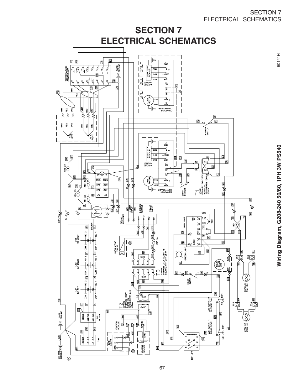 Middleby Marshall PS540-Series Ovens PS540G User Manual | Page 71 / 76