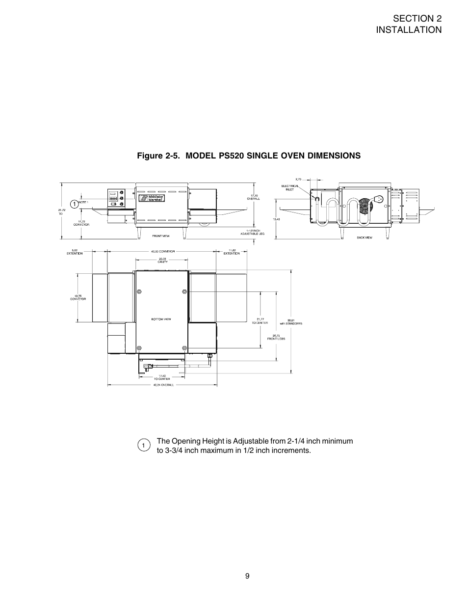 Middleby Marshall PS520 User Manual | Page 13 / 60