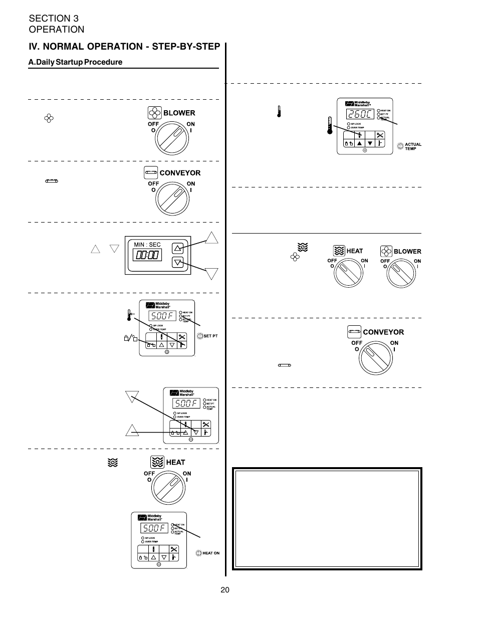 Middleby Marshall PS520 User Manual | Page 24 / 60