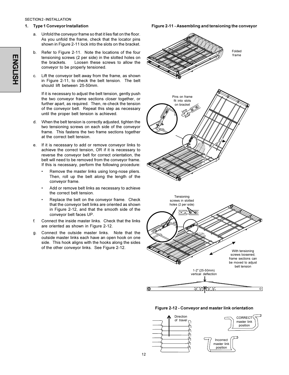 English | Middleby Marshall Model PS536 User Manual | Page 12 / 34