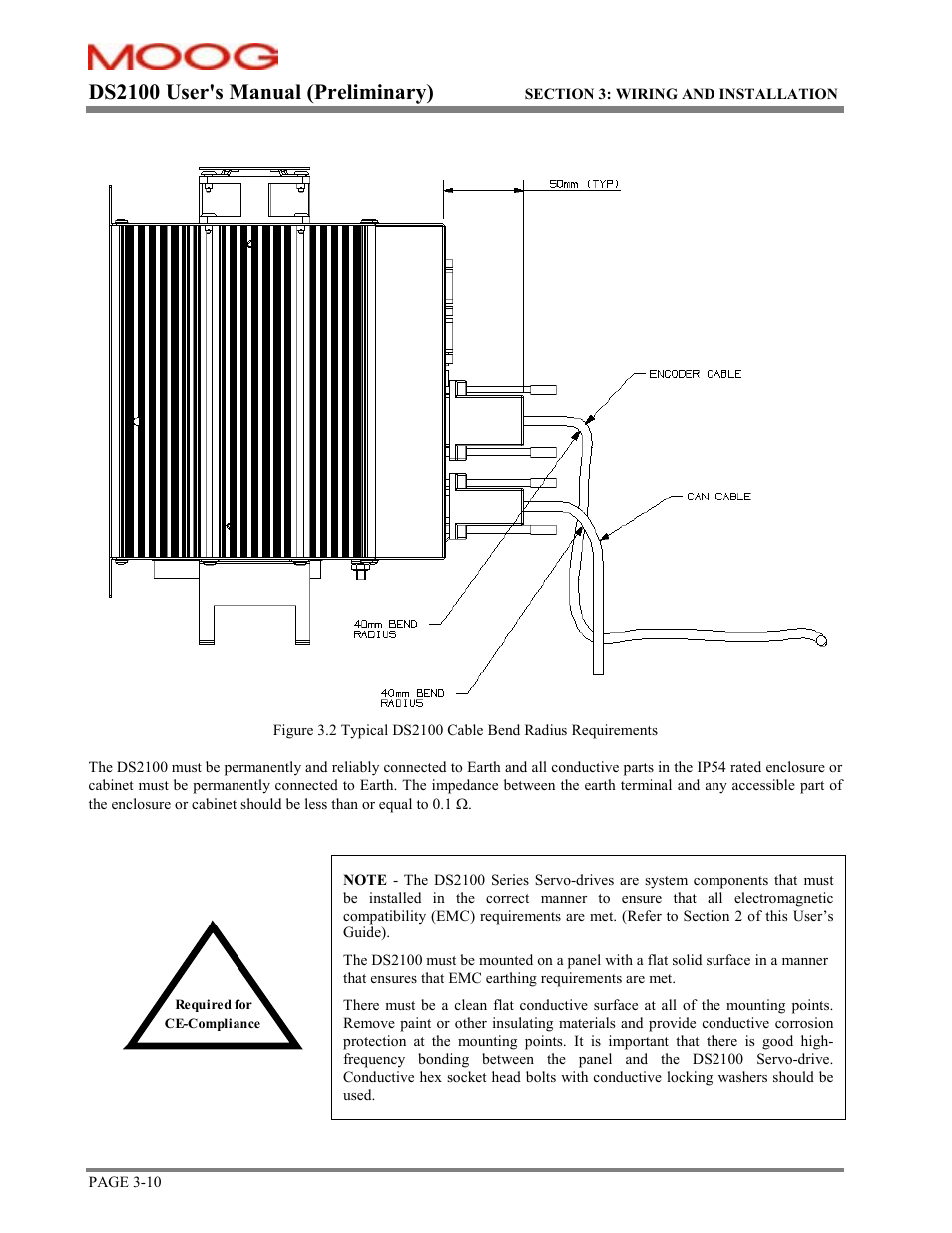 Ds2100 user's manual (preliminary) | Moog DS2100 User Manual | Page 16 / 81