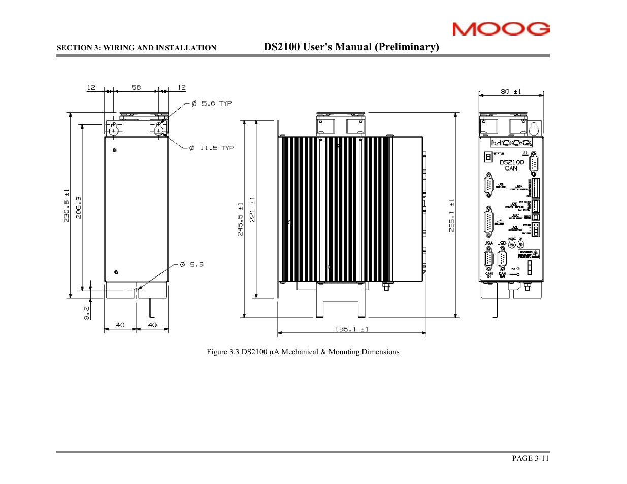 Ds2100 user's manual (preliminary) | Moog DS2100 User Manual | Page 17 / 81