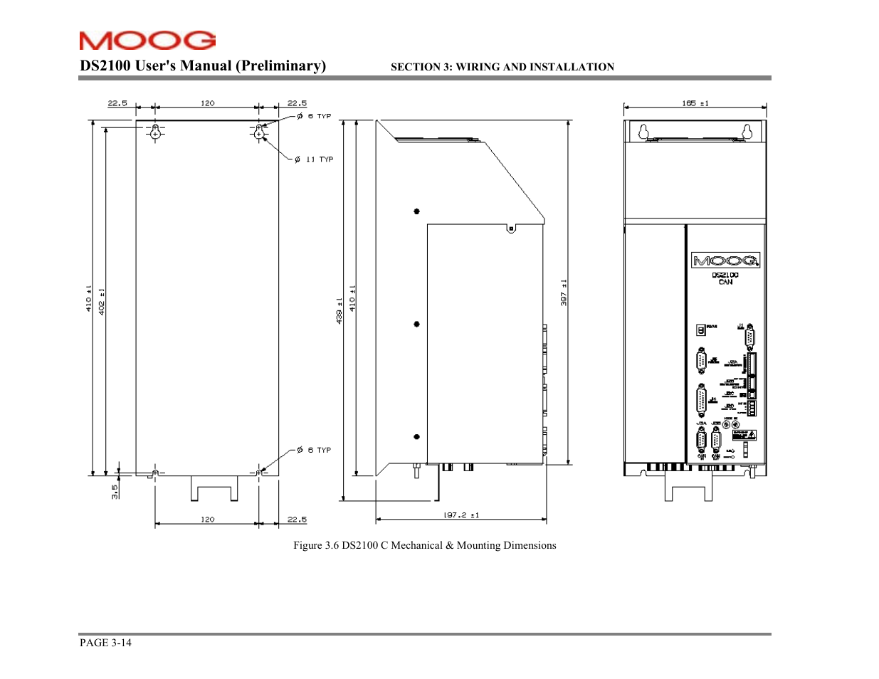 Ds2100 user's manual (preliminary) | Moog DS2100 User Manual | Page 20 / 81